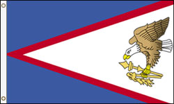 American Samoa Flag PRINTED Nylon