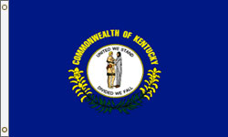 Kentucky Flag PRINTED Polyester