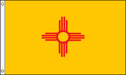New Mexico Flag PRINTED Polyester