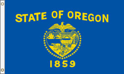 Oregon Flag PRINTED Polyester
