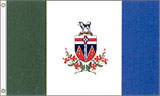 3 x 5 ft. Nylon Yukon, Canada Flag. Printed, Canvas Heading and Brass Grommets