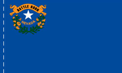 Nevada Indoor Flag Plain, No Fringe