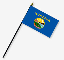 Montana Stick Flag