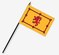Scotland Rampant Lion Handheld Flags