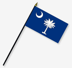 South Carolina Stick Flag