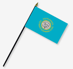 South Dakota Stick Flag