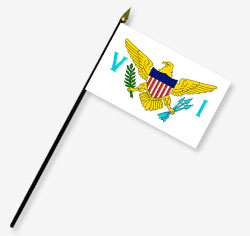 Virgin Islands Stick Flag