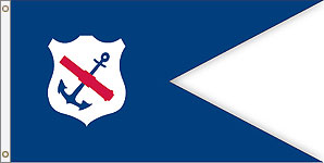 3 x 6 ft. Nylon 9th Corp HQ 1864 Flag. Printed, Canvas Heading and Brass Grommets