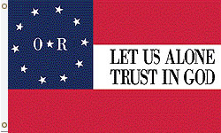 3 x 5 ft. Nylon Orleans Rifles Flag. Printed, Canvas Heading and Brass Grommets