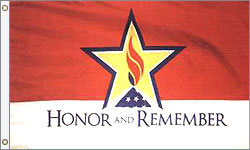 4 x 6 ft. Honor & Remember Flag