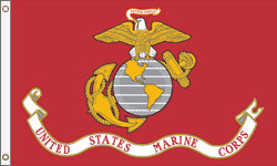 Marine Corps Flag PRINTED Polyester