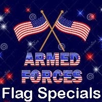 Armed Forces Flag Specials