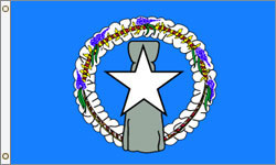 Northern Marianas Flag PRINTED Nylon