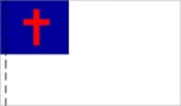 Christian Indoor Flag without Fringe