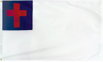 Christian Outdoor Flag Sewn Polyester