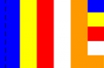 Buddhist Indoor Flag Plain, No Fringe