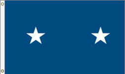 2 Star Major General Air Force Outdoor Flags
