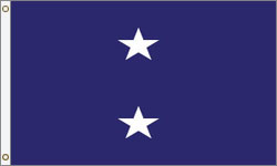 2 Star Rear Admiral Navy Outdoor Flags