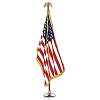 Indoor/Parade American Flag Sets