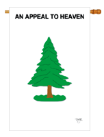 28 x 40 in. Appeal to Heaven Banner Flag Dyed Sublimation, Double Sided