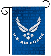 13 x 18 1/2 in. US Air Force Garden Banner Dyed Sublimation, Double Sided