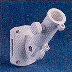 White Nylon Adjustable Bracket