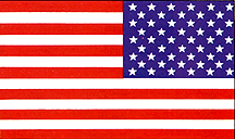 3 x 5 in. Decal American, Vinyl Stiki-Back, Right Hand