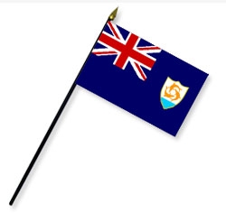 Anguilla Handheld Flags