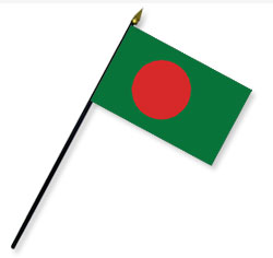 Bangladesh Handheld Flags