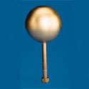 Gold Leaf Copper Ball Ornaments