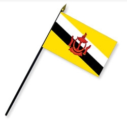 Brunei Handheld Flags