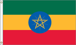 Ethiopia Nylon Flags