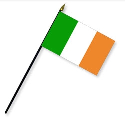 Ireland Handheld Flags