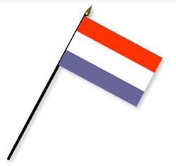 Netherlands Handheld Flags