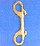 Solid Brass Double Snap