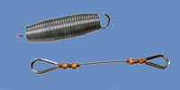 Shock Spring and Safety Cable