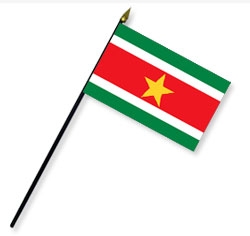 Suriname Handheld Flags