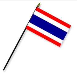 Thailand Handheld Flags