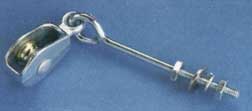 Pulley & Eyebolt Assemblies, Standard, 3 1/8 in. Length