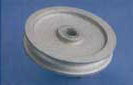 2 1/2 in. Aluminum Rope Pulley, Max Rope Diameter 3/8 in.