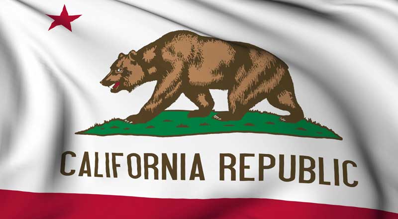 flag California